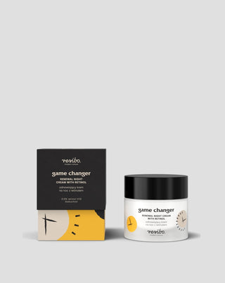Natürliche Gesichtscreme mit Retinol Game Changer 30 ml Resibo