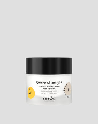 Natürliche Gesichtscreme mit Retinol Game Changer 30 ml Resibo