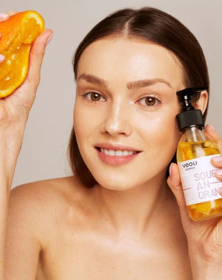 Veoli Botanica Squeeze an Orange Emulgierendes Make-up-Entferneröl und Lichtschutzfaktor