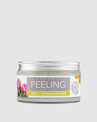 Natürliches Salzpeeling mit Kaktusfeige, Sheabutter und Vitamin. E stark festigendes E-Fiore