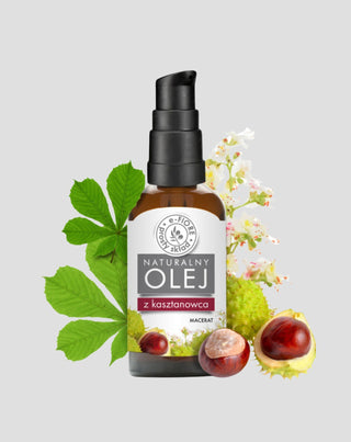 Natürliches Rosskastanienkernöl (Mazerat) zur Stärkung der Blutgefäße E-Fiore