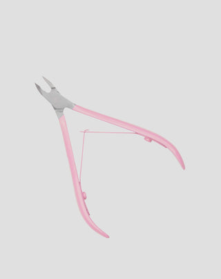 Professionelle 5mm Nagelhautschere mit Satin Pink You Beauty Griff