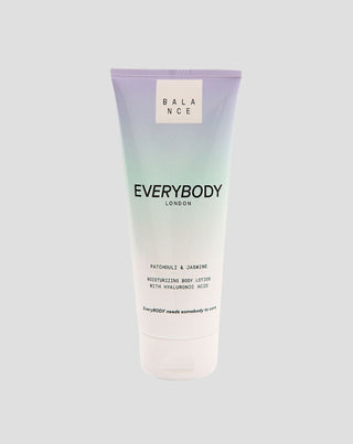 BALANCE feuchtigkeitsspendende Körperlotion mit Hyaluronsäure Patchouli & Jasmin Everybody London - 1