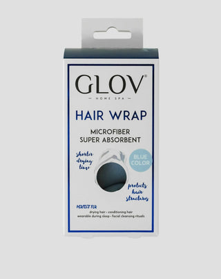 Weißer Haarturban verkürzt die Trocknungszeit für alle Haartypen Hair Wrap Glov - 2
