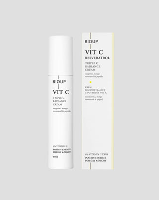 Aufhellende Creme mit dreifachem Vitamin C und Resveratrol BIOUP - 1