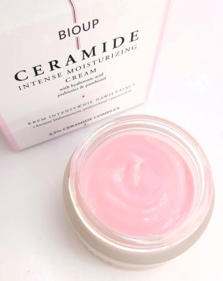 Intensive Feuchtigkeitscreme mit Ceramiden Hyaluronsäure Präbiotika BIOUP - 2
