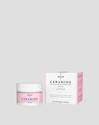 Intensive Feuchtigkeitscreme mit Ceramiden Hyaluronsäure Präbiotika BIOUP - 4