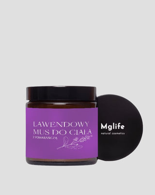 Lavendel-Körpermousse für gereizte und trockene Haut mit Mglife Lavendelöl - 5