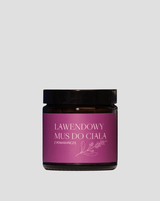 Lavendel-Körpermousse für gereizte und trockene Haut mit Mglife Lavendelöl