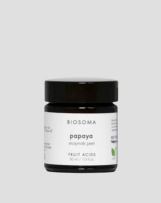 Enzympeeling – Papaya-Maske für alle Hauttypen, RAW Biosoma-Linie