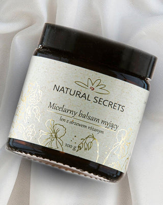 Mizellarer Make-up-Entferner-Balsam mit Mangobutter für empfindliche Haut geeignet Natural Secrets - 2