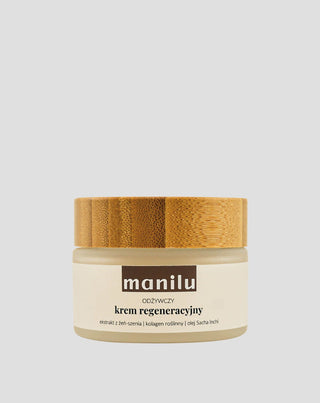 Pflegende regenerierende Creme für dehydrierte und trockene Haut mit Manilu Arganöl - 1