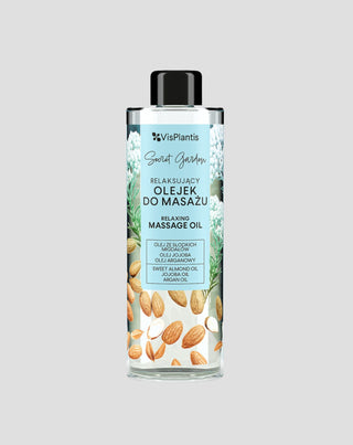 Feuchtigkeitsspendendes und entspannendes Massageöl mit Mandelduft Secret Garden Vis Plantis