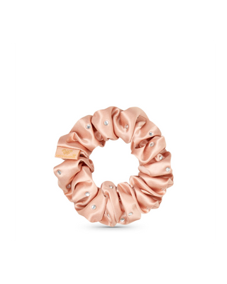 Haarbänder aus Seide mit Kristallen – rose gold Crystallove - 3