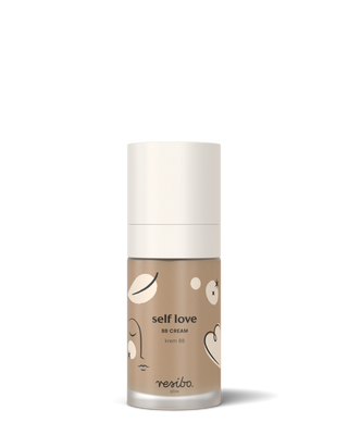 Natürliche und umweltfreundliche BB Self Love Gesichtscreme in Sunny Beige 30 ml Resibo - 1