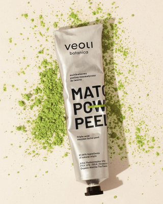 Enzymatisches Peeling mit AHA 10%, PHA 10%, BHA Matcha Power Peeling Veoli Botanica - 2