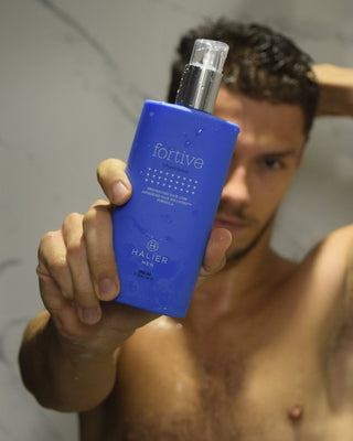 Shampoo gegen Haarausfall für Männer mit Arganöl Fortive 250 ml Halier - 2