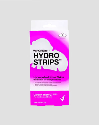 Nasenpflaster zur Entfernung von überschüssigem Talg mit Niacinamid VaPOREise Hydro Strips Carbon Theory - 1