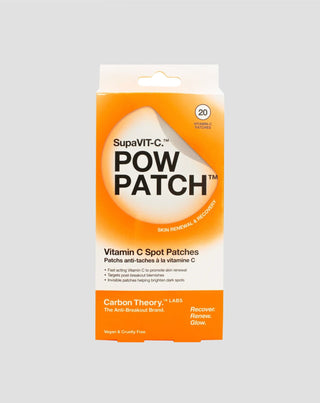 SupaVit-C Pow Patch Kohlenstoff-Theorie Vitamin C Fleckenpflaster für Hyperpigmentierung - 1