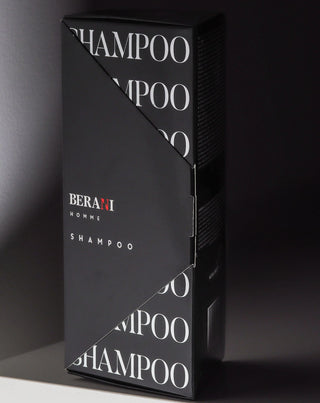Haarshampoo für Männer, das Haarausfall reduziert und das Haarwachstum von Berani stimuliert