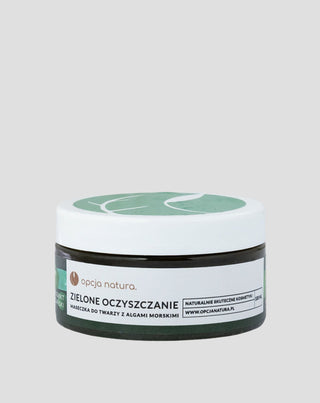 Gesichtsmaske gegen Unreinheiten Grüine Reinigung Opcja Natura