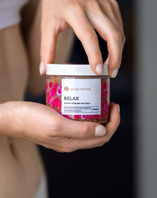 Reinigendes Körperpeeling Relax natürlich mit Epsom-Salz Opcja Natura_2 - 2