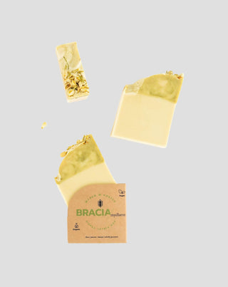 Seifenstück mit Jasmin und Akazie gegen Falten und Akne Warme Sommernacht Bracia Mydlarze_2 - 2