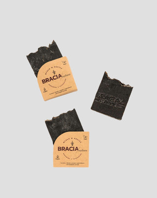 Antibakterielle und antimykotische Seife in Stückform Borowina mit Tatarak Bracia Mydlarze_2 - 2