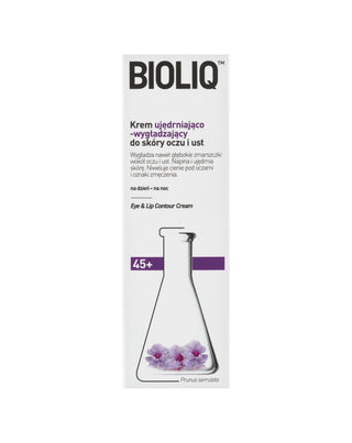 Straffende und glättende Creme für die Haut der Augen und Lippen 45+ Bioliq - 1