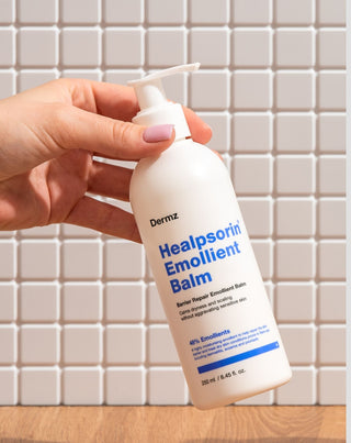 Erweichender, wohltuender und beruhigender Körperbalsam Healpsorin Emollient Balm Dermz
