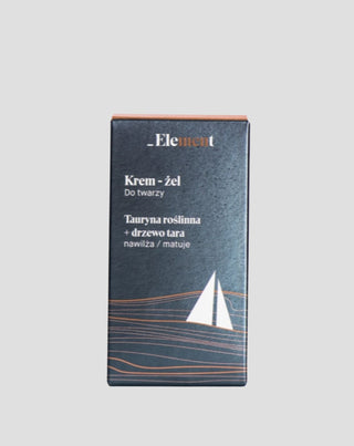 Gesichtscreme-Gel mit Duft nach Eichenmoos, Früchten und Jasmin Element Men_2