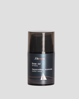 Gesichtscreme-Gel mit Duft nach Eichenmoos, Früchten und Jasmin Element Men