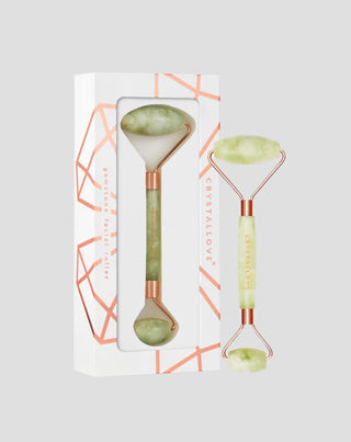 Gesichtsmassagegerät aus Jade - natürlicher Stein der Jugend Jade Roller Crystallove