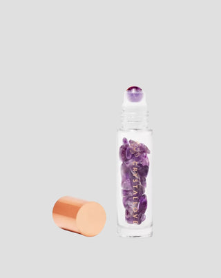 Fläschchen mit Kristallen für Öl – Amethyst Crystallove