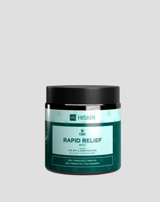 Rettungssalbe CBD zur Pflege trockener Haut mit Hanföl Rapid Relief HiSkin - 1