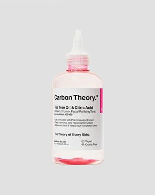 Reinigungstonikum mit Teebaumöl und Zitronensäure Anti-Breakout Tonic Carbon Theory - 1