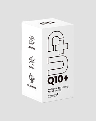 UP Q10+ Coenzym Q10 mit Acetyl-L-Carnitin-Ergänzung 30 Kapseln UP Health Pharma