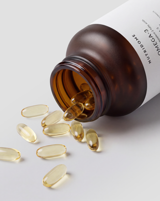Omega-3 Nutridome für die Immunität und die korrekte Funktion des Gehirns, des Herzens und der Sehkraft 60 Kapseln