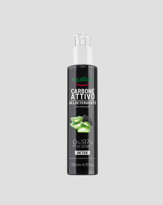 Equilibra Aktivkohle & Aloe Vera Reinigungs-Gesichtswaschmittel - 1