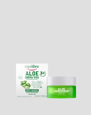 Aloe Vera Anti-Falten-Creme - Equilibra Fülleffekt - 1
