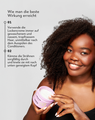 Lockencreme für lockiges Haar mit Leinsamen- und Haferextrakt Twisty - 2