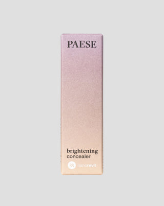 Aufhellung und Verringerung der Sichtbarkeit von dunklen Ringen unter den Augen, helles Paese-Beige