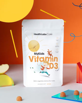 Veganes Vitamin D für Kinder MyKids Vitamin D3 in Health Labs Care Gummies 60 Stück - 2
