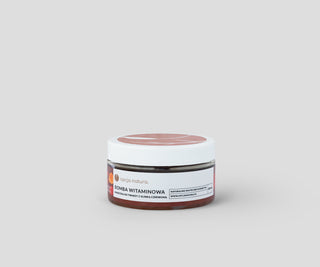 Vitaminbombenmaske für Gesicht und Körper mit roter Tonerde 100% natürliche Natura-Option - 1