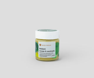 Körperbutter für trockene, beschädigte und gegerbte Avocado Mango & Natura Option - 1
