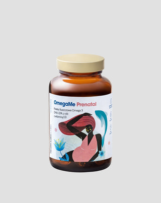 OmegaMe Pränatale Fettsäuren Omega 3 DHA und EPA aus Fisch mit Vitamin D3 Health Labs Care - 1