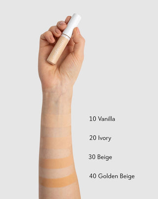 Abdeckender Augen-Concealer, der feine Linien eliminiert 40 golden beige run for cover Paese