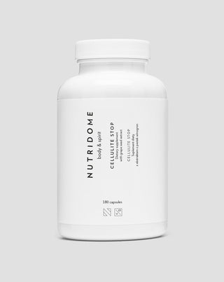 Cellulite-Tabletten mit Traubenkernextrakt Cellulite Stop Nutridome 180 Kapseln