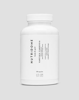 Garcinia Cambogia Tabletten zur Unterstützung des Verdauungssystems von Nutridome 180 Kapseln - 1