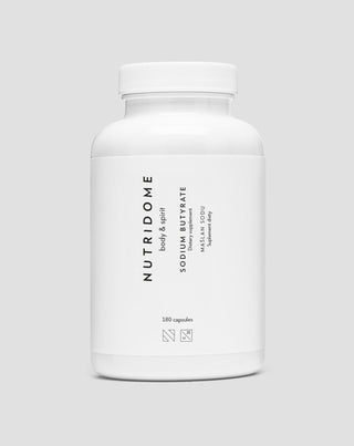Natriumbutyrat 620 mg/Tag bei Darm, Entzündungen und Störungen der Bakterienflora Nutridome 180 Stk. - 1